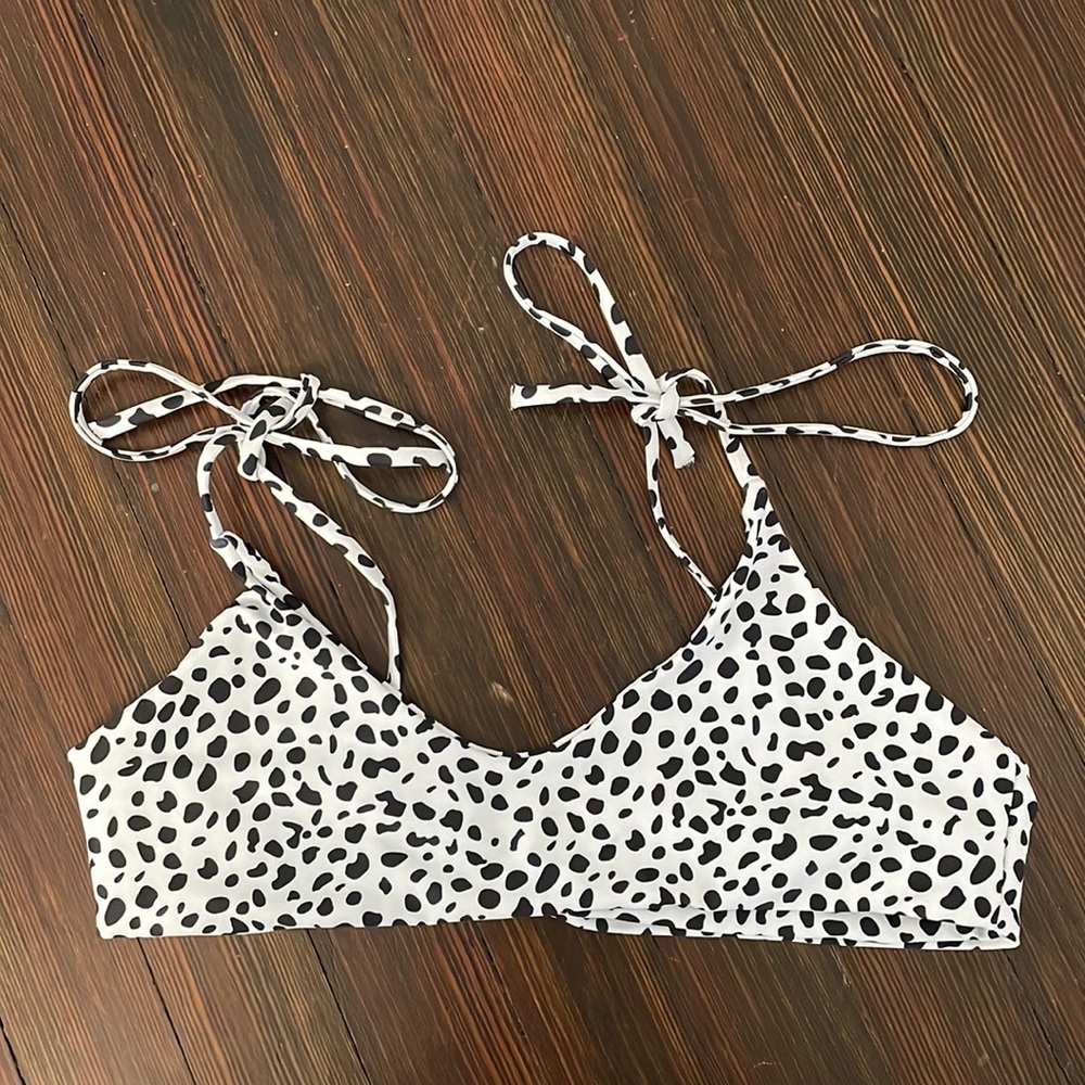Cheetah bikini top